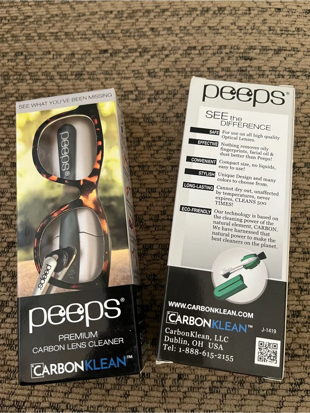 Peeps Premium Carbon Lens Cleaner –